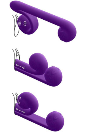 Snail Vibe Duo Vibrator Purple - Vibratorius 1