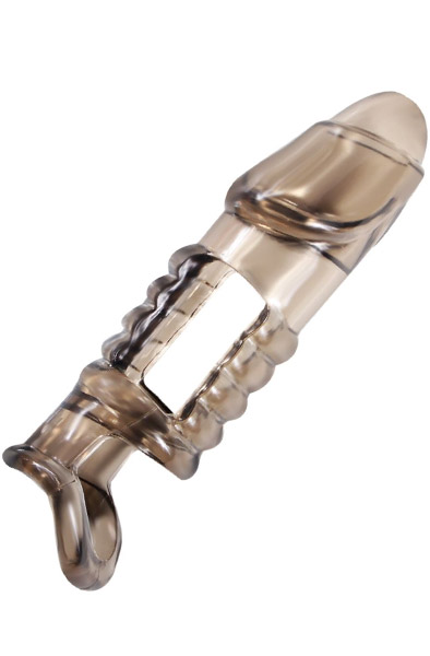 Soft TPE Cock Enlarging Sheath - Varpos rankovė 3