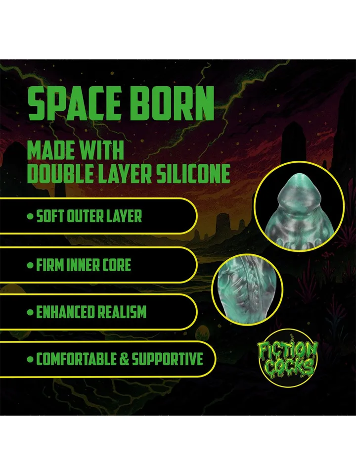 Space Born Fantasy Butt Plug 17,5 cm - Analinis kištukas 2 [full]