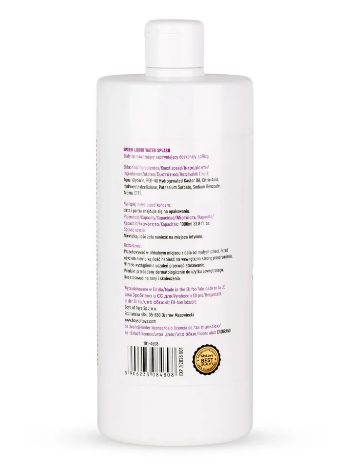 Sperm Liquid-Water-Splash 1000 ml - Dirbtinė sperma 2 [full]