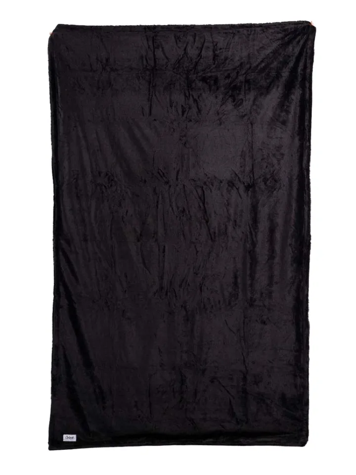 Splash Blanket Furlush Black Large 200x200 cm - Sekso lakštai 1 [full]