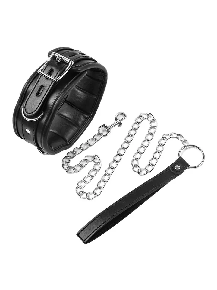 Sponge Collar With Leash - Apykaklė ir pavadėlis 2 [full]