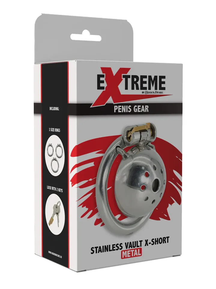Stainless Cock Vault X-Short - Skaistybės narvas 6 [full]