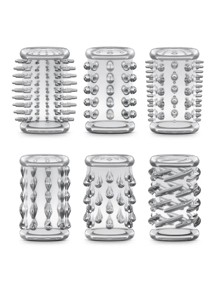 Stay Hard Cock Sleeve Kit Clear - Varpos rankovė 2 [full]