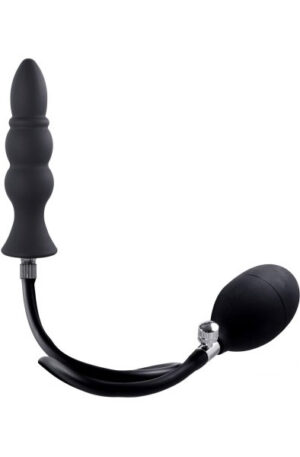 Strafe Inflatable Plug With Pump 17,8 cm - Pripučiamas analinis kaištis 1