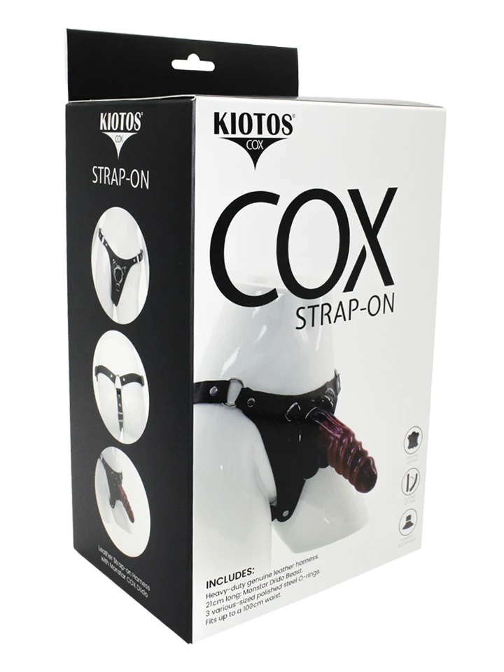 Strap-On Set With Monstar Dildo Beast 74 - Dirželis 4 [full]