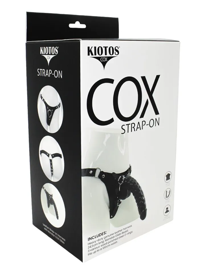 Strap-On Set With Monstar Echo Dildo - Dirželis 4 [full]