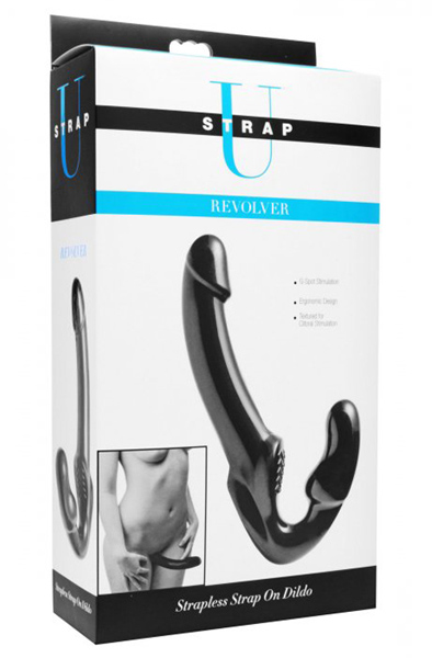 Strap U Revolver Strapless Strap On G-Spot Dildo - Dirželis 3
