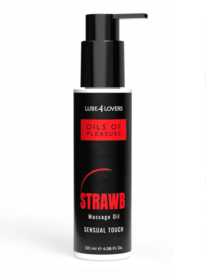 Strawberry Massage Oil 120 ml - Masažo aliejaus braškių 1 [full]