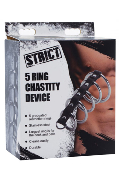 Strict Gates Of Hell Chastity Cage - Skaistybės narvas 2