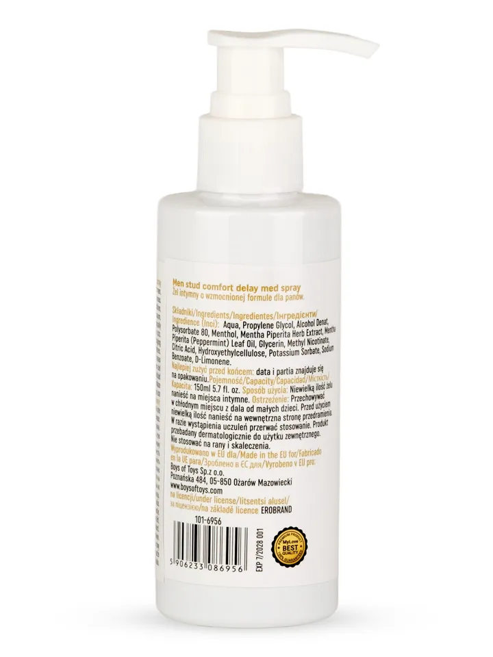 Stud Comfort Delay-Med Gel 150 ml - Vėlavimo gelis 3 [full]