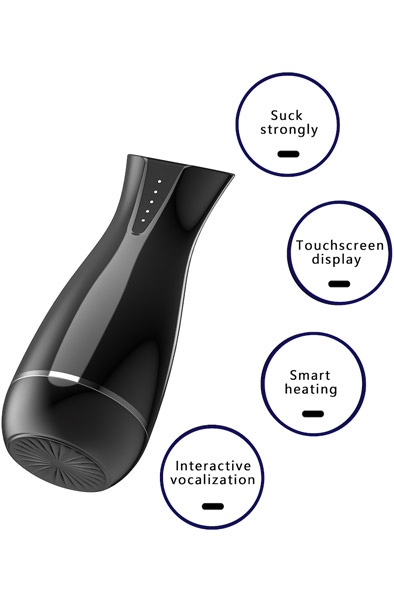 Suction, Heating & Vibrating Masturbator - Masturbatorius 3
