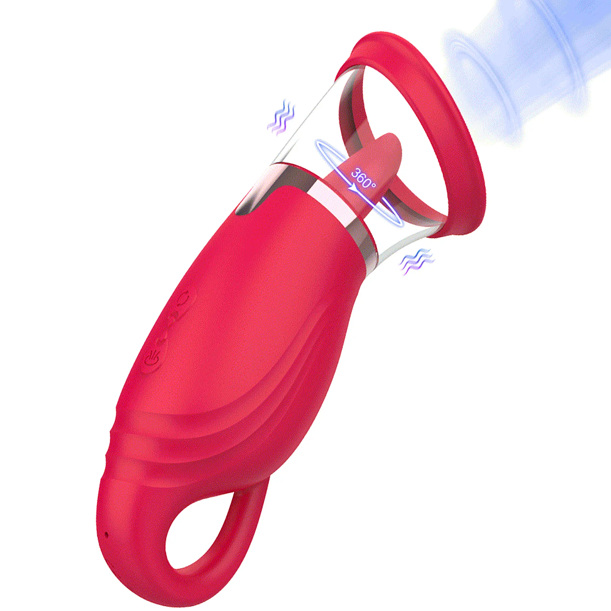 Suction Vibrator With 360° Tongue Stimulation - Klitorinis vibratorius 1 [full]