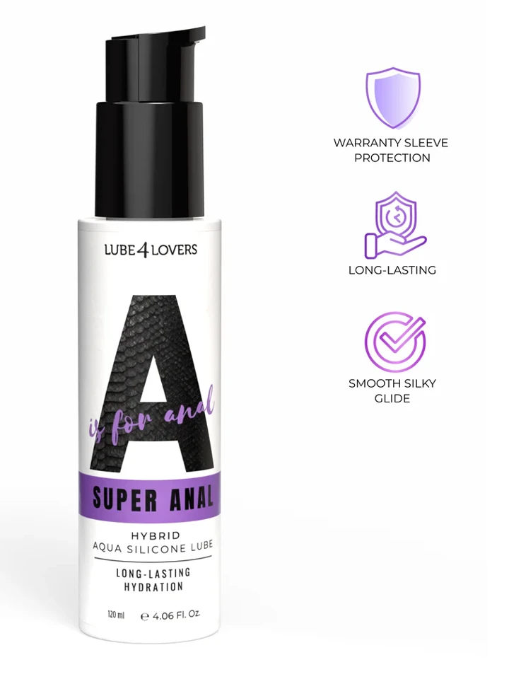 Super Anal Hybrid Anal Lubricant 120 ml - Hibridinis tepalas 2 [full]