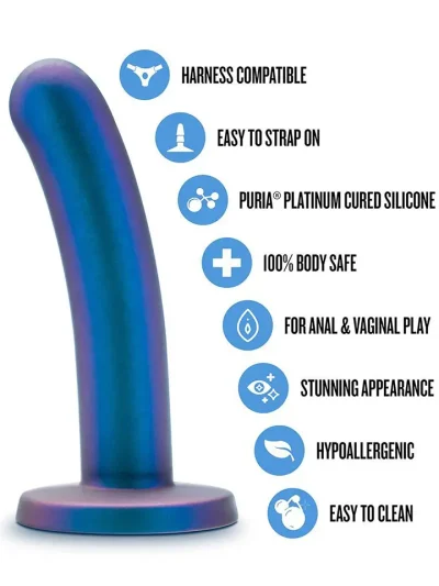 Surrender Peg Intermediate Blue Lust 14,5 cm - Dildo 3