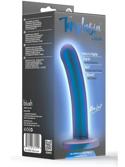 Surrender Peg Intermediate Blue Lust 14,5 cm - Dildo 5