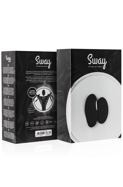 Sway Vibes No. 3 Black - Vibruojančios kelnaitės 4
