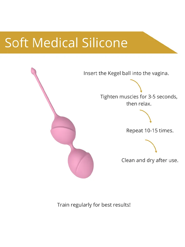 Sweet Play Kegel Ball Pink - Kegelio rutuliai 2 [full]