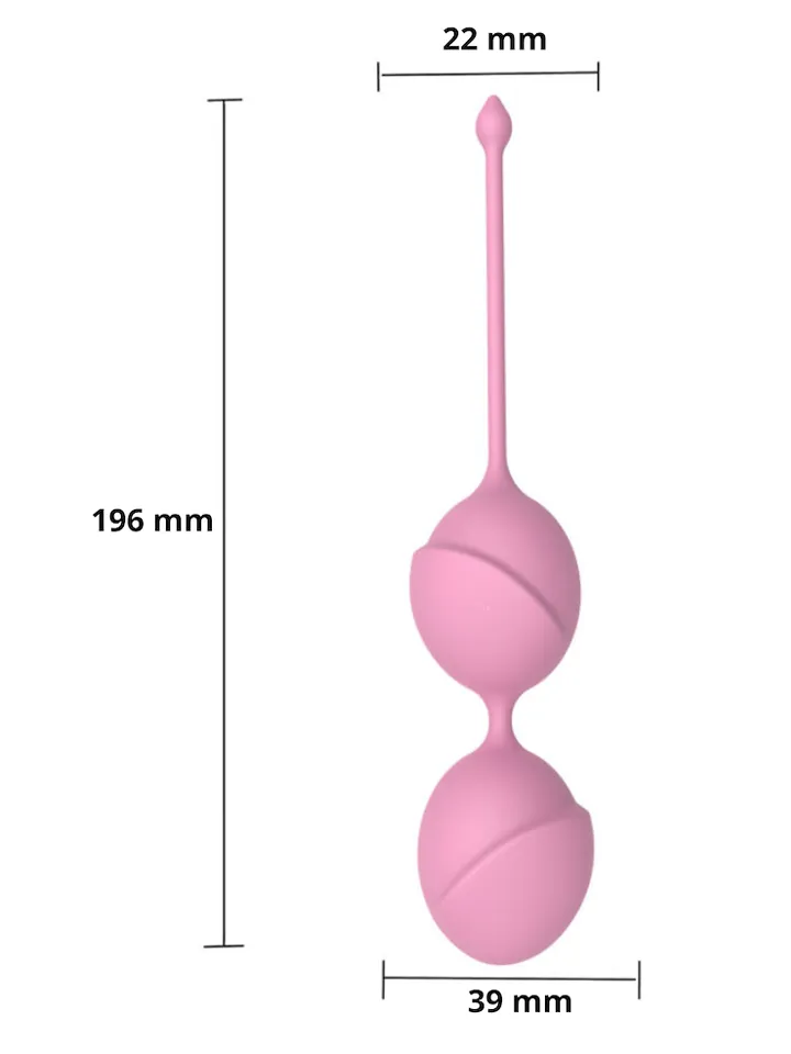 Sweet Play Kegel Ball Pink - Kegelio rutuliai 3 [full]