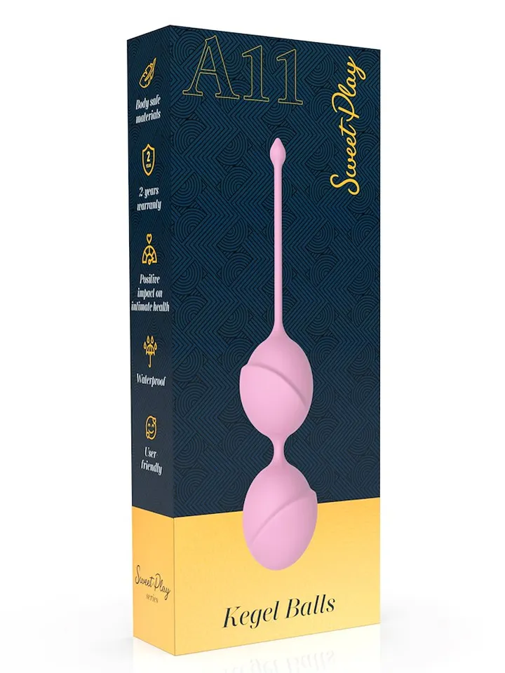 Sweet Play Kegel Ball Pink - Kegelio rutuliai 4 [full]