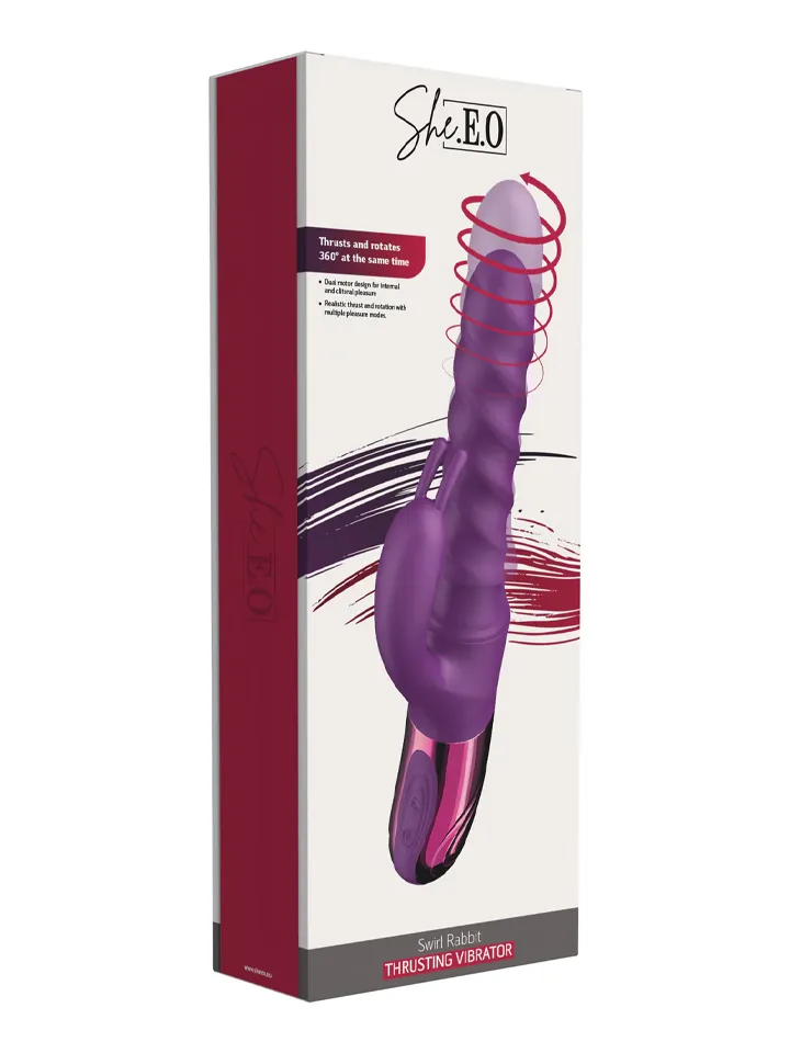 Swirl Rabbit Vibrator - Triušio vibratorius 4 [full]