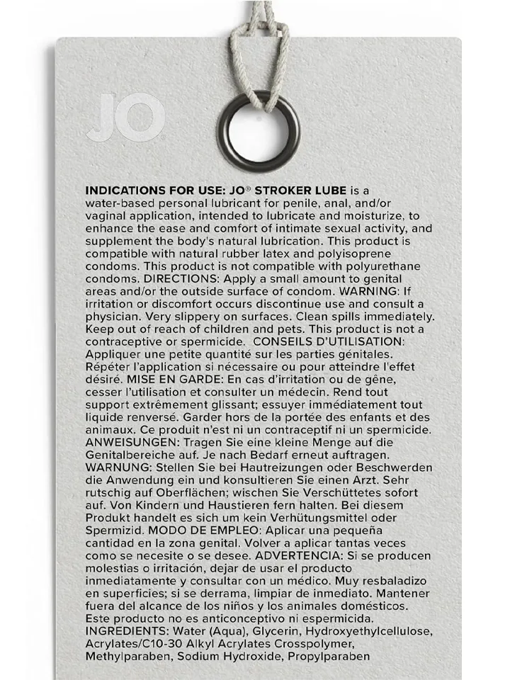 System JO Water-Based Stroker Lubricant 240 ml - Vandens pagrindo lubrikantas 4 [full]