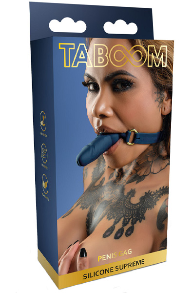 Taboom Silicone Penis Ball Gag - Gago kamuolys 2
