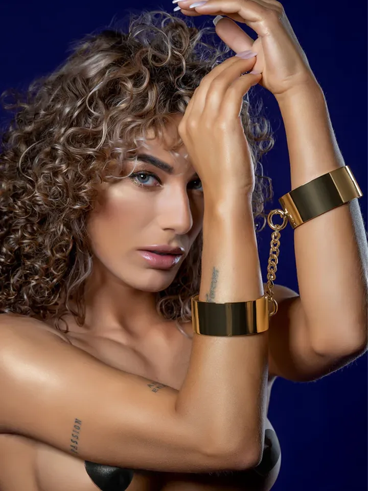 Taboom Slave Wrist Cuffs - Antrankių metalas 1 [full]