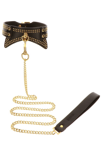 Taboom Studded Collar & Leash - Apykaklė ir pavadėlis 2