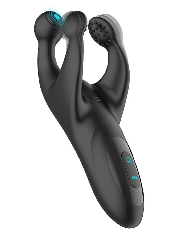 Tapping & Vibrating Penis Stimulator - Varpos vibratorius 1 [full]