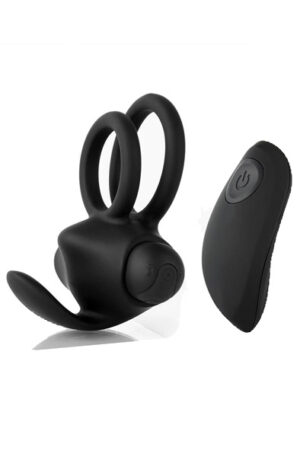 Tardenoche Reerin Dual Vibrating Ring USB Remote Control - Nuotoliniu būdu valdomas gaidys 1