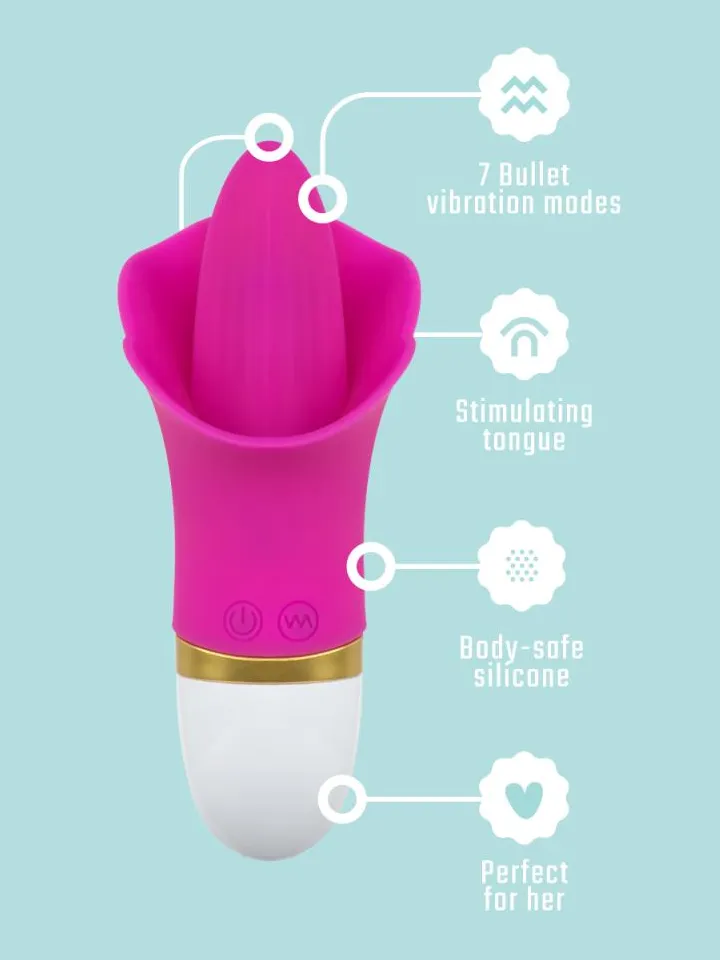 Teazers Clitoris Stimulator With Tongue - Vibratorius 1 [full]