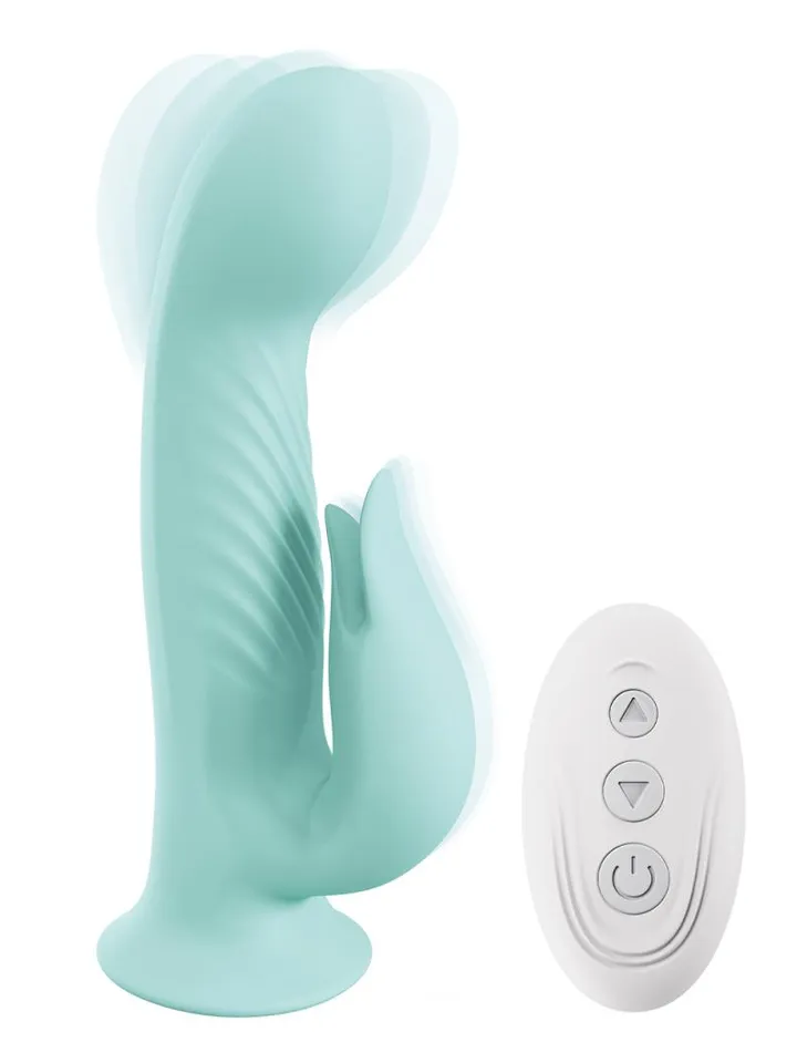 Teazers Rotating Rabbit Vibrator With Remote Control - Triušio vibratorius 1 [full]