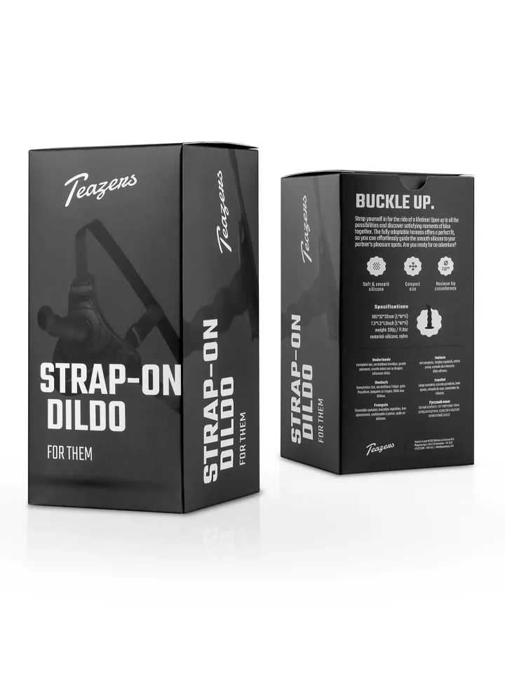 Teazers Silicone Strap-On - Dirželis 4 [full]