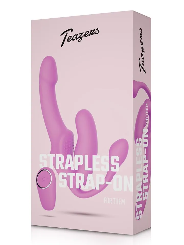 Teazers Strapless Strap-On With Anal Plug - Dirželis 3 [full]