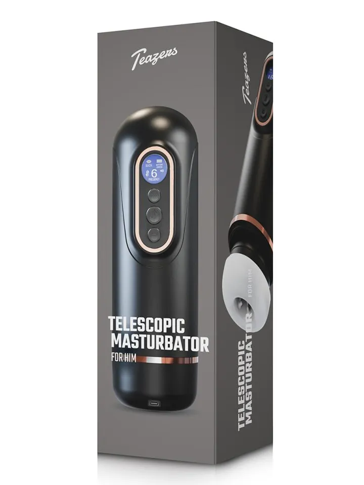 Teazers Telescopic Masturbator - Automatinis masturbatorius 4 [full]