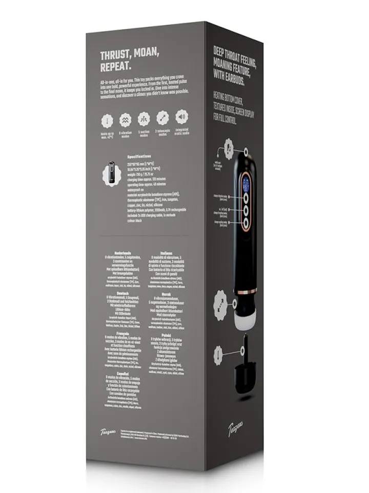 Teazers Telescopic Masturbator - Automatinis masturbatorius 5 [full]