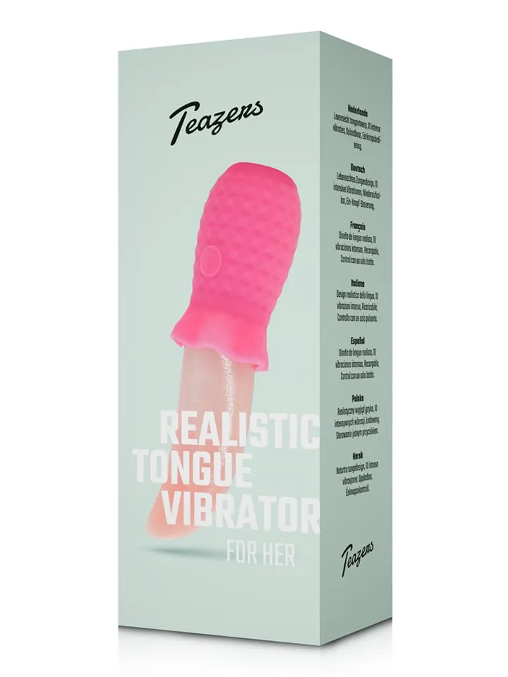 Teazers Tongue Vibrator - Klitorinis vibratorius 4 [full]
