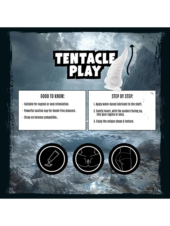 Tentacle Play Jelly Dildo 22 cm - Monster dildo 4 [full]