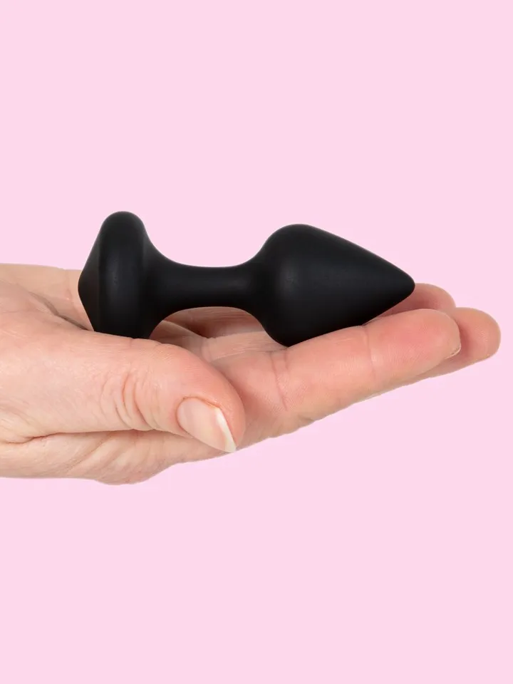 The Best Silicone Beginner Plug Black XS - Analinis kištukas 1