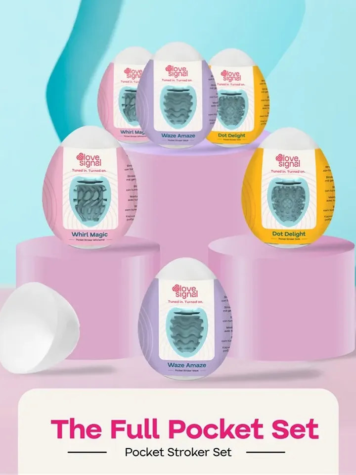 The Full Pocket Stroker Set 6-pack - Tenga kiaušinis 1 [full]