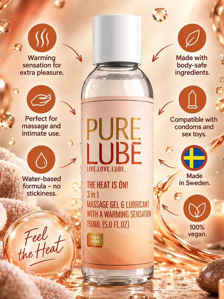 The Heat Is On Lube 3in1 150 ml - Lubrikantas ir masažo losjonas 1 [full]