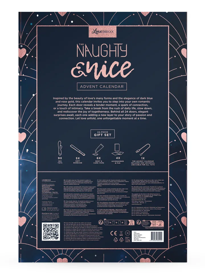 The Naughty & Nice Advent Calendar 2025 - Advento kalendorius Sekso žaislai 7 [full]