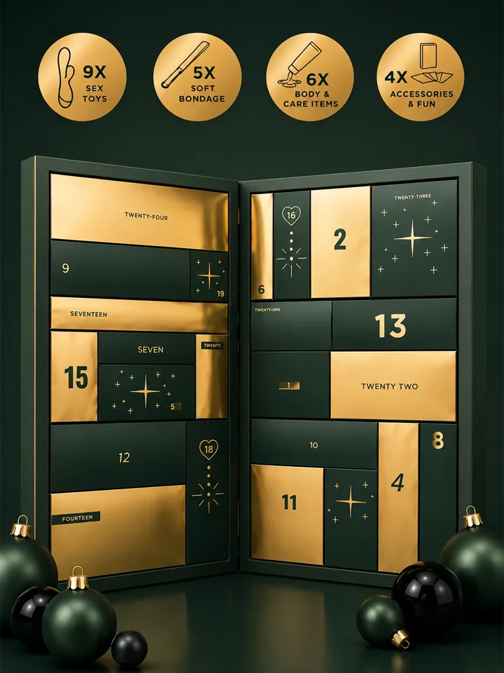 The Naughty & Nice Advent Calendar 2026 - Advento kalendorius Sekso žaislai 2 [full]