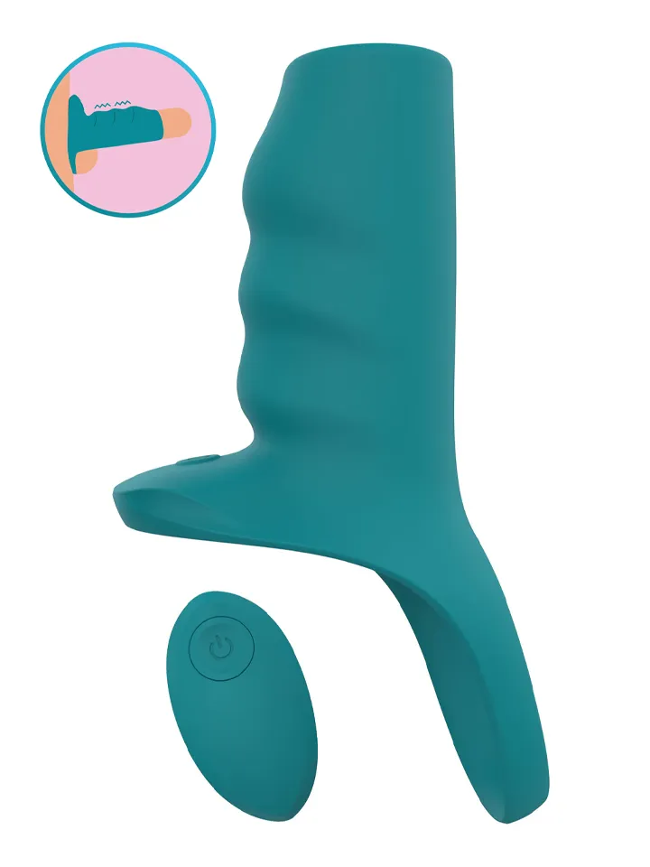 The Zayn Vibrating Couple Sleeve - Vibruojantis varpos plėtra 1 [full]