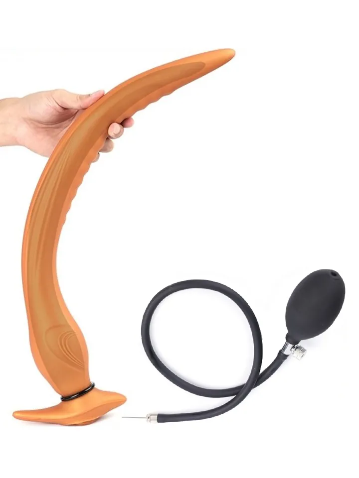 TheAssGasm Inflatable Long Plug 37 cm - Pripučiamas dildo 1 [full]