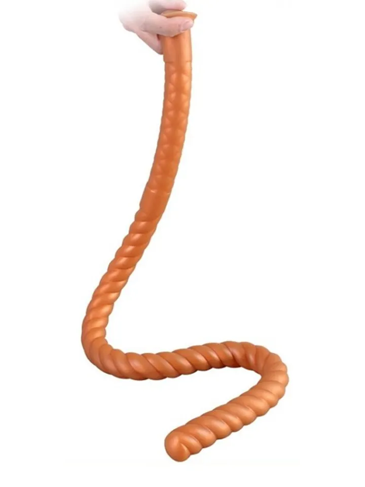 TheAssGasm Long Twist Dildo 80 cm - Ypač ilgas analinis dildo 1 [full]