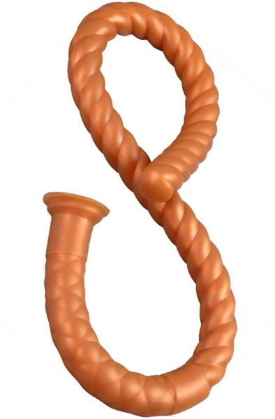 TheAssGasm Long Twist Dildo 80 cm - Ypač ilgas analinis dildo 2