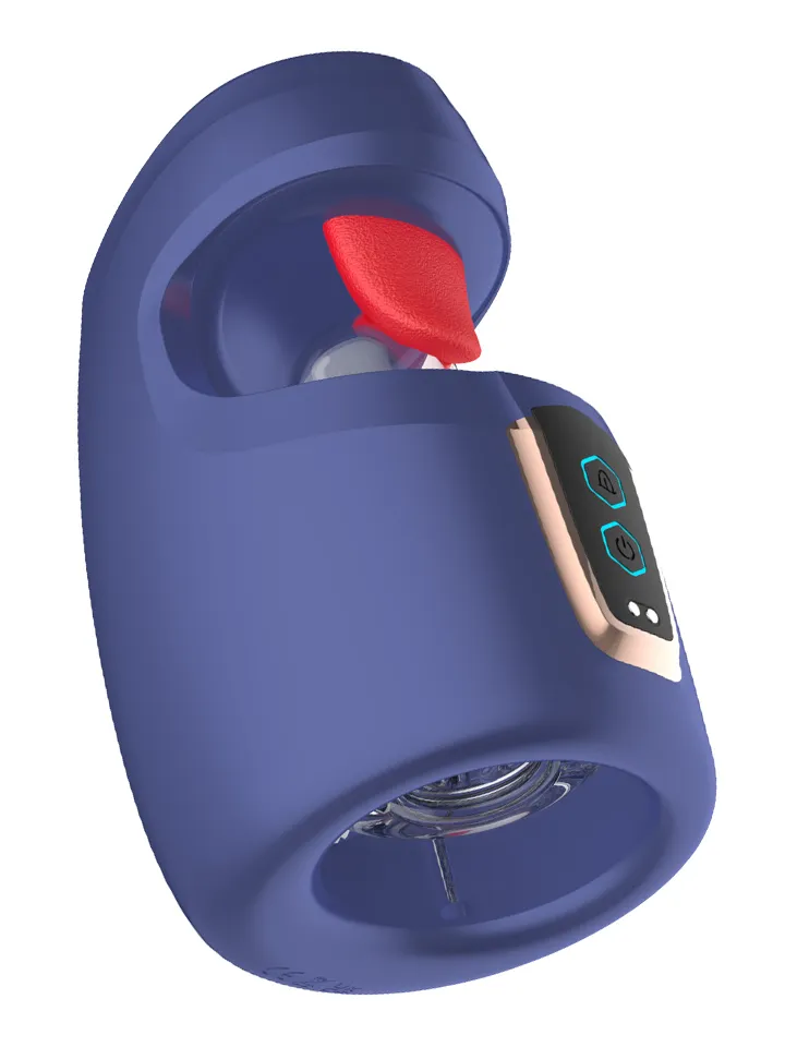 Thrusting & Licking Tongue Motion Cup - Automatinis masturbatorius 4 [full]