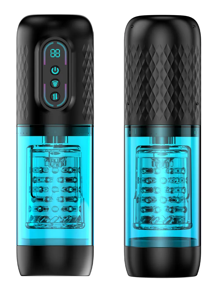 Thrusting & Sucking Masturbator Pump - Automatinis masturbatorius 5 [full]